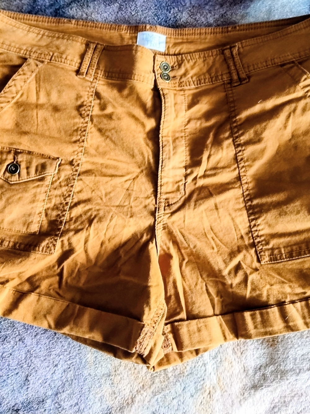 Time and Tru Women's Cargo Shorts, Size 18